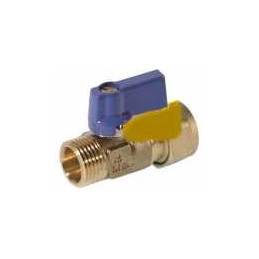 Mini vanne bleu 1/2 MF 16