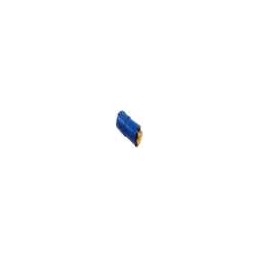 Bouchon stop laiton 1/2 bleu