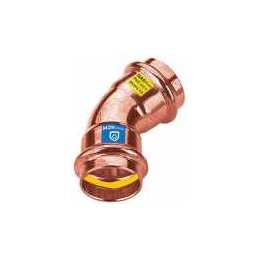 Coude 45 FF 28x28 gaz et...