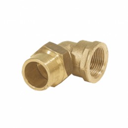Coude bicone gaz 22x3/4 F