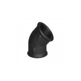 Coude noir 45 FF 3/4 FIG 120