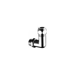 Coude chromé 1/2 M x 10