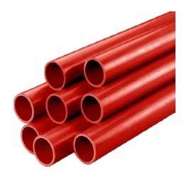 Tube  4-4 PP rouge...