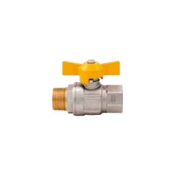 Robinet gaz 3-4 MF papillon...