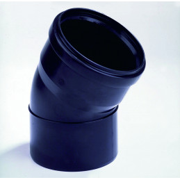 PP Coude 40 1XJI 15° noir MF