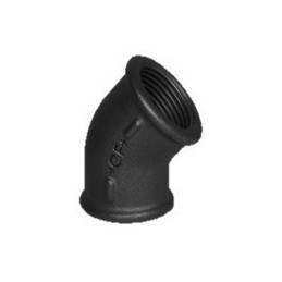 Coude noir 45 FF 1/2 FIG 120