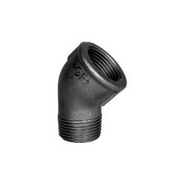 Coude noir 45 MF 3/4 FIG 121
