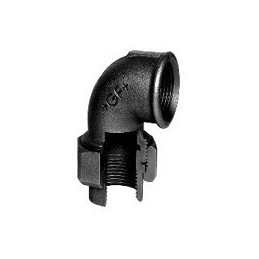 Coude union noir FF 1/2 FIG...