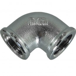 Coude FF chromé 1/2 - FIG 090