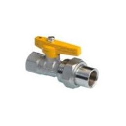 Robinet gaz 4/4 FF avec...