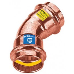 Coude 45 FF 15x15 gaz et...