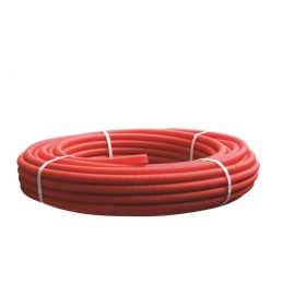 Gainé rouge en rouleau