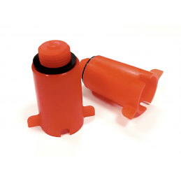 Bouchon stop PVC rouge 1/2...