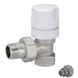 Vanne équerre thermostatisable