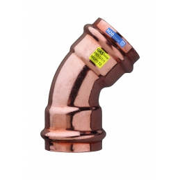 Coude 45° FF
