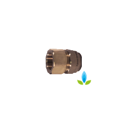 Raccord droit femelle Flexgaz