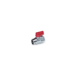 Mini vanne manette rouge